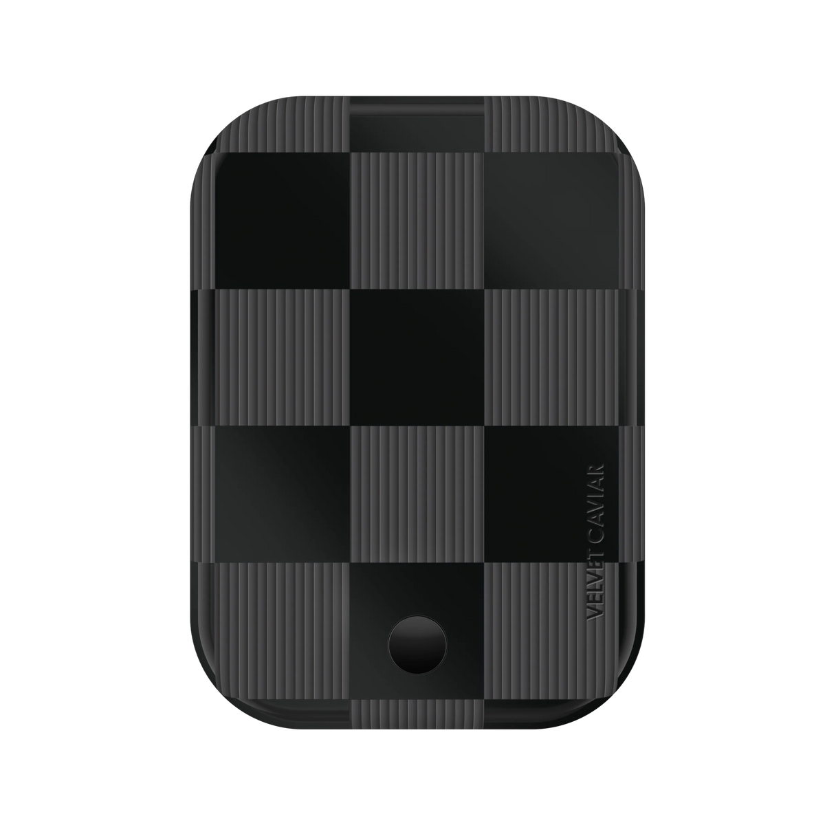 Noir Vibe Checkered Portable MagSafe Charger Power Pack