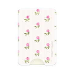 Pink Peony Floral MagSafe Wallet
