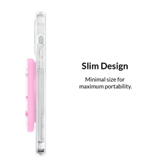 French Rose Floral Portable MagSafe Charger Power Pack