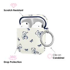 Preppy Teddy AirPod Case