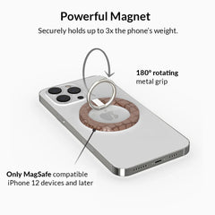 Khaki Croc MagSafe Grip Ring