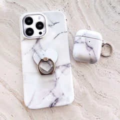 Carrara Marble Phone Ring