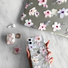 Magnolia MacBook Case