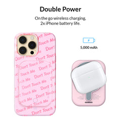 Don't Touch Me Portable MagSafe Charger Power Pack
