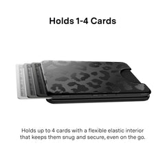 Black Leopard MagSafe Wallet